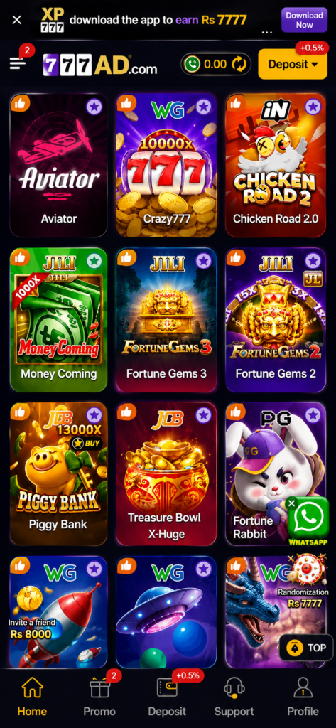 777AD Game APK
