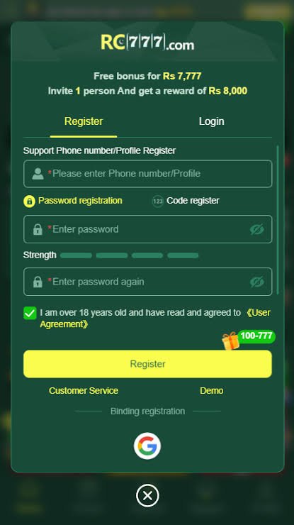 RC777 Game APK